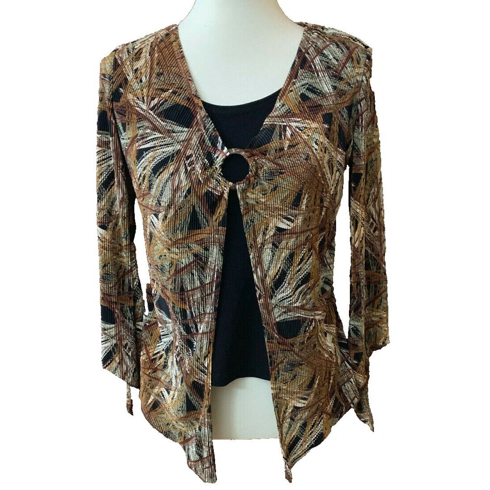 DRESSBARN WOMENS SHIRT BLOUSE SIZE S